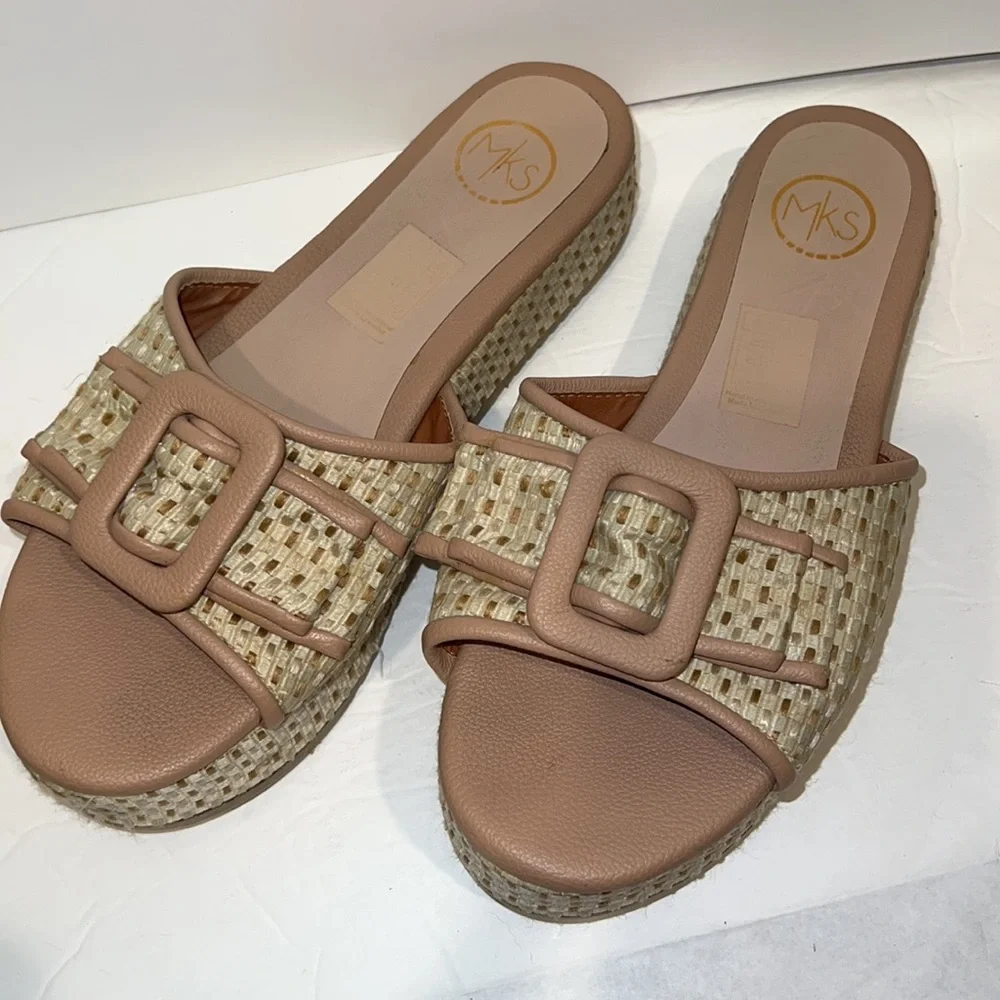 MKS Platform Sandals Sz 8